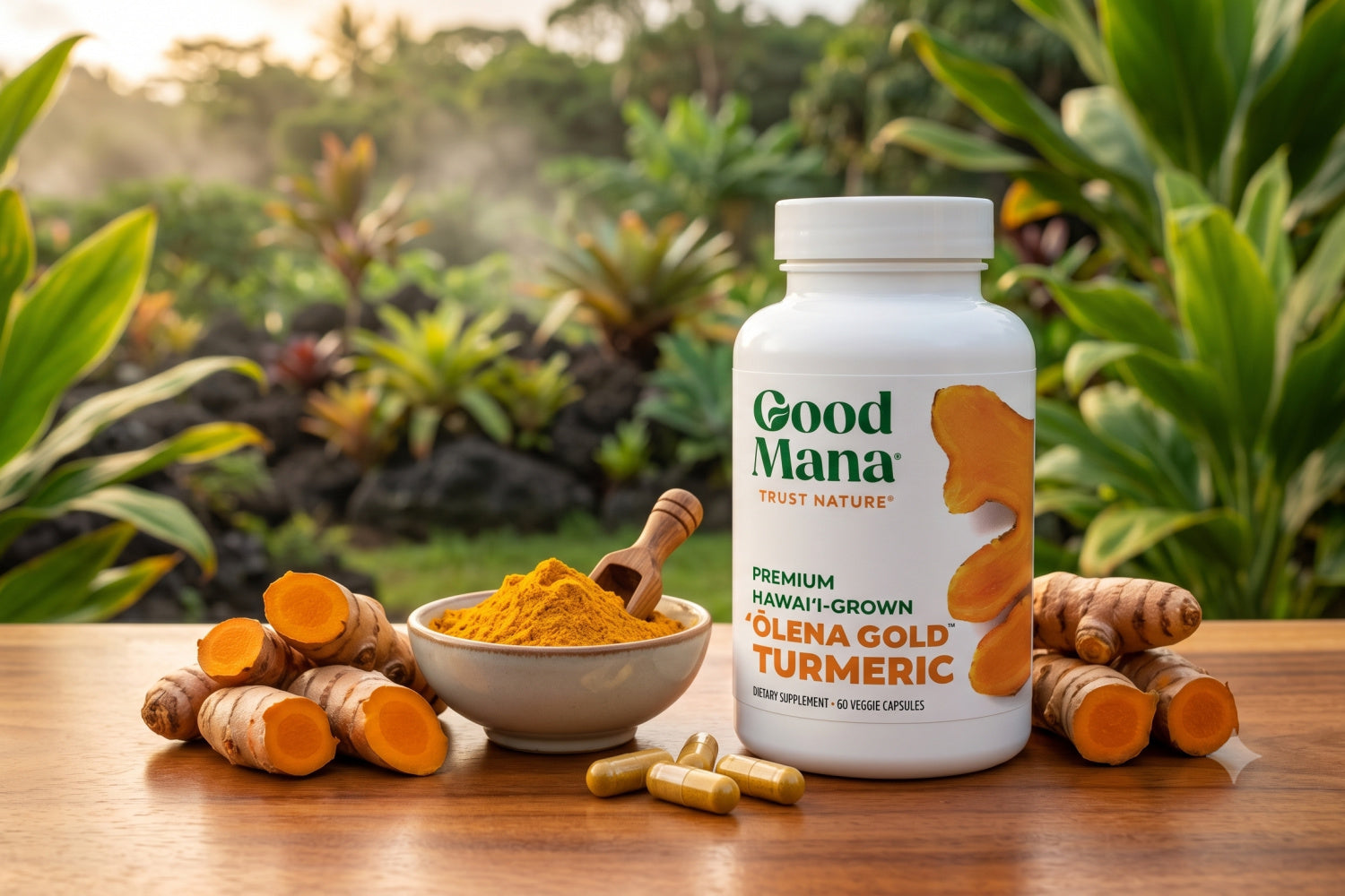 Good Mana wellness products from Hawaii